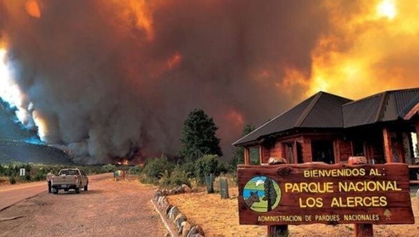 Argjentinë, zjarri shkatërron mbi 8,200 hektarë të Parkut Kombëtar Los Alerces