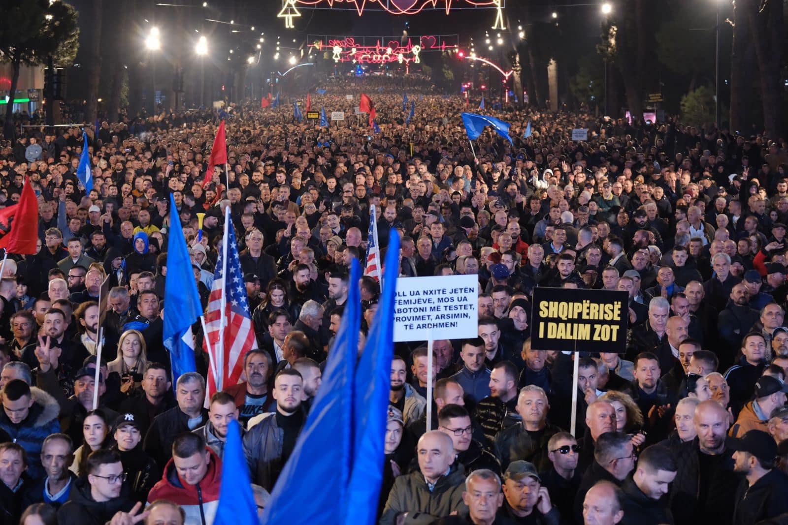 gjekmarkaj reagon pas protestes se sotme magjia e bashkimit kthehet ne uragan popullor