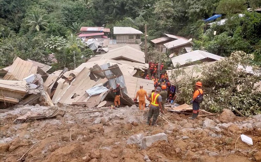 Numri i të vdekurve nga rrëshqitja e dheut në Filipine është rritur në 90