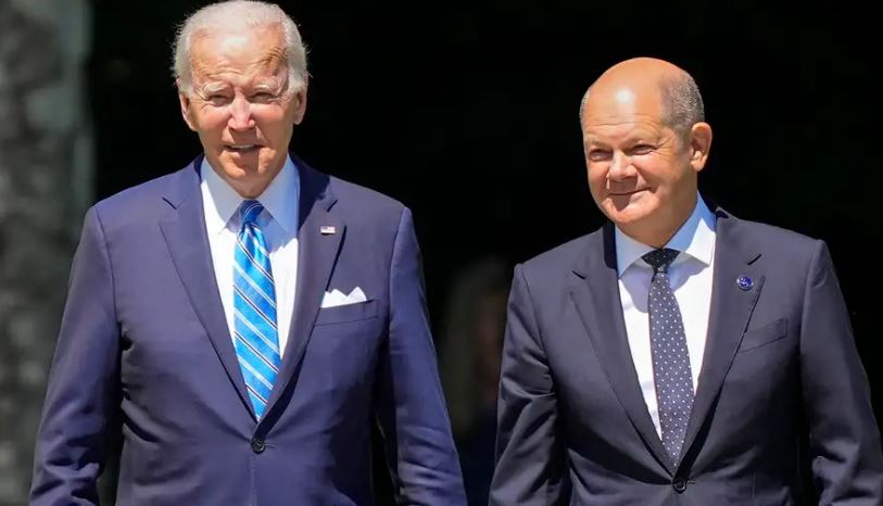 trump ben bashke biden dhe scholz kancelari gjerman vizite ne shba