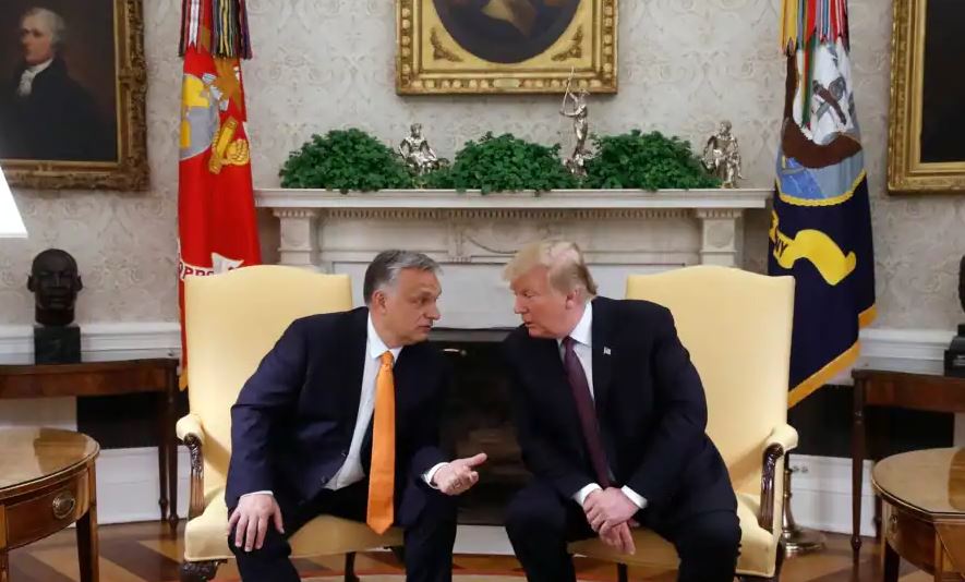 mbeshteti ish presidentin ne zgjedhjet per kreun e shtepise se bardhe orban dhe trump do te takohen me 8 mars