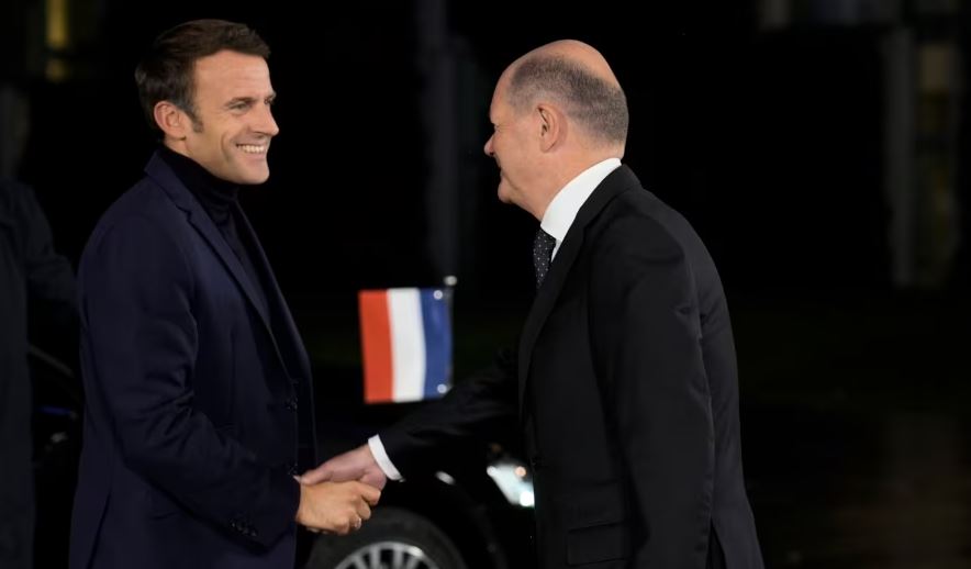 scholz macron dhe tusk takohen sot per te biseduar per ukrainen