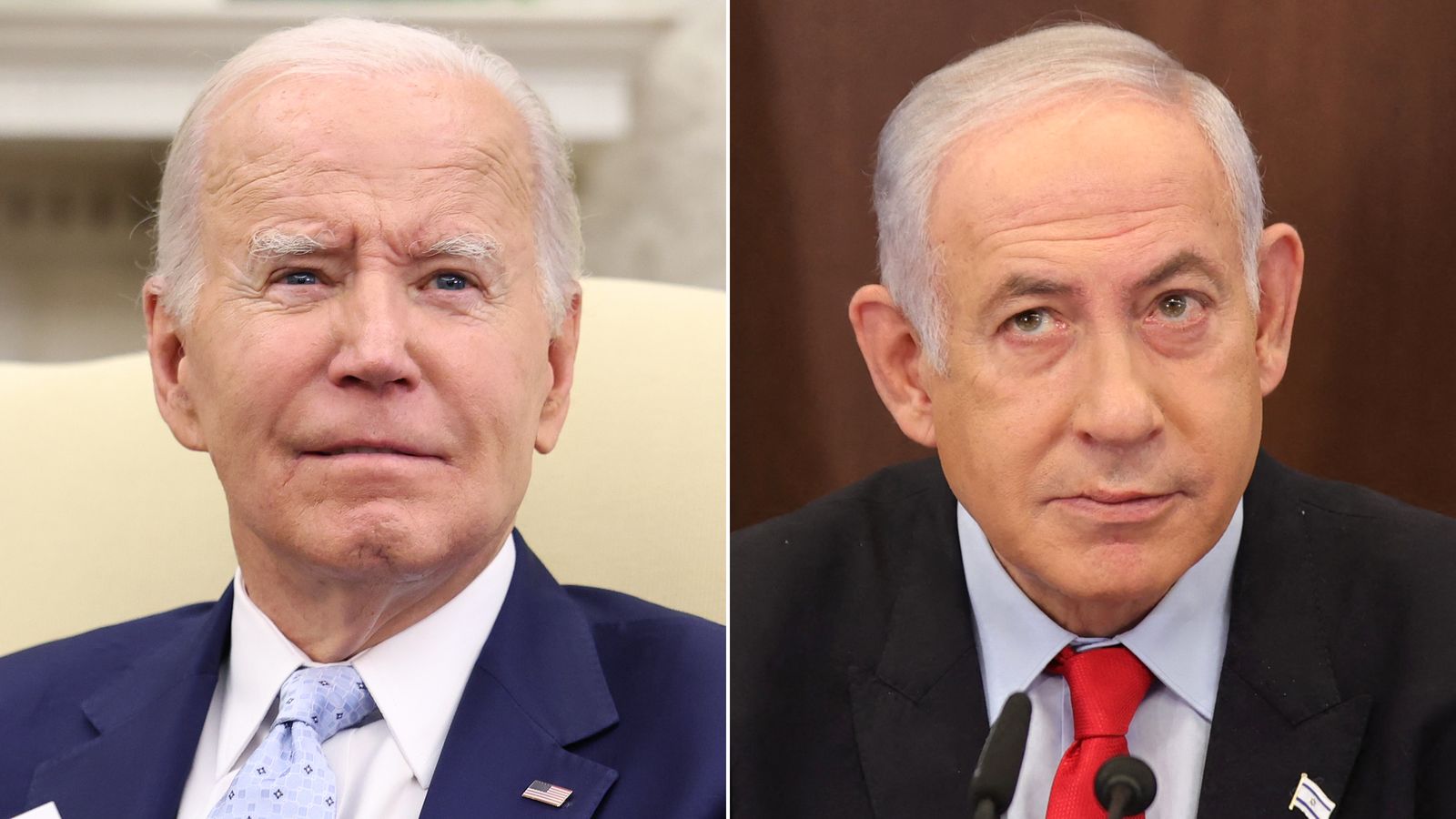 si nje bisede e shkurter ne nje telefonate shpjegon marredheniet e tensionuara biden netanyahu