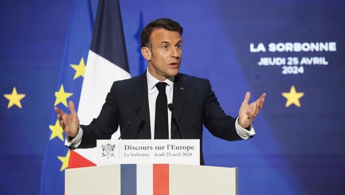 macron kritika shba ve europa seshte me perparesi e uashingtonit te prodhojme vete armatime sistem antiraketor per te mbrojtur territorin e be