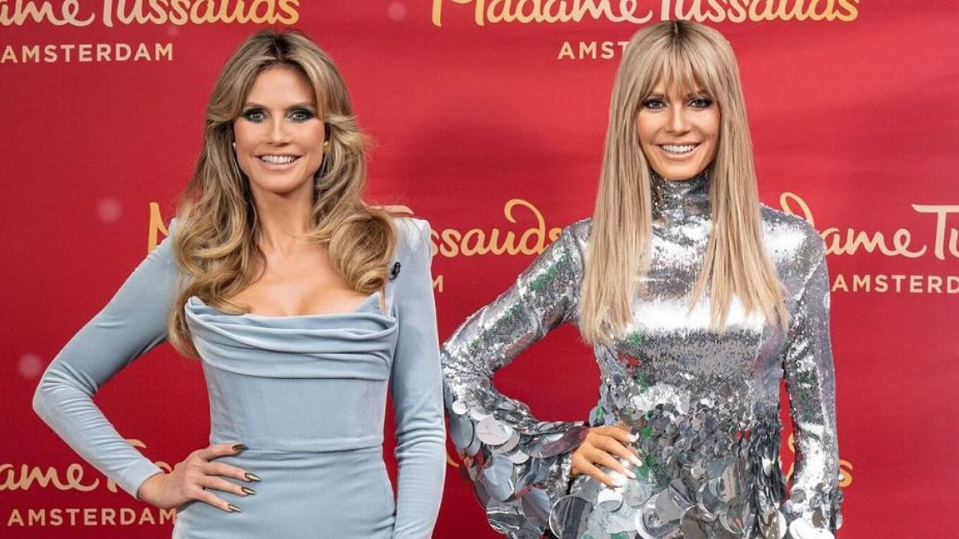 Një skulpturë prej dylli e Heidi Klum i shtohet muzeut Madame Tussauds në Amsterdam