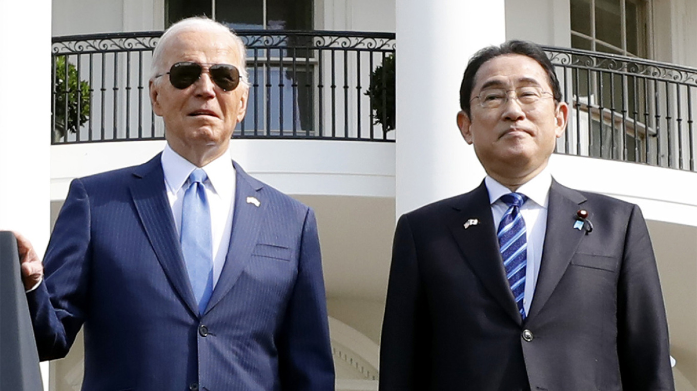 presidenti amerikan pret kryeministrin fumio kishida biden aleanca jone me japonine si lulet e qershise