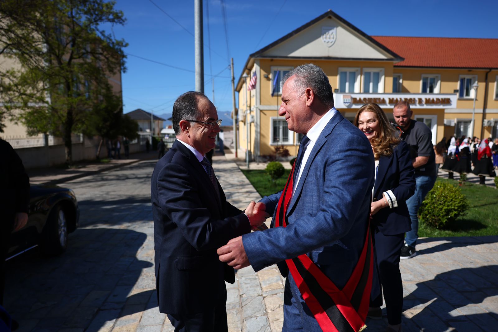 presidenti bajram begaj vizite ne malesine e madhe qytet me vlera historike e kulturore