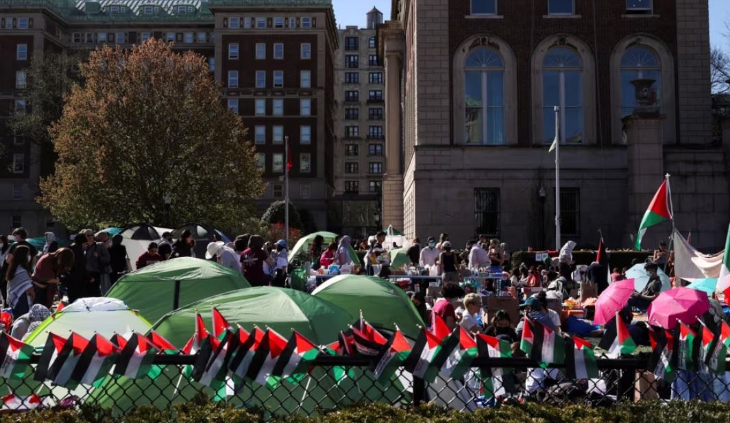 vale protestash perfshijne universitetet ne shba studentet pro palestines disa te arrestuar