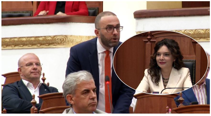 do te doje te ishe vajza e babait te surrelit por per fat te keq jane ca te tjera para teje bardhi ironizon spiropalin mos je gje motra apo vajza e adoptuar