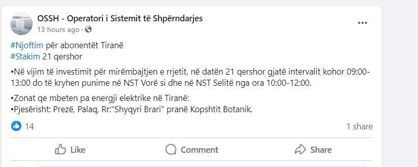 black out nderpritet energjia elektrike ne te gjithe shqiperine