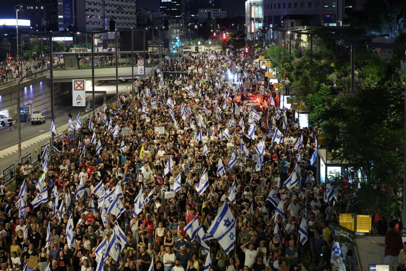 demonstrata masive antiqeveritare ne izrael rreth 150000 ne rruge kunder netanyahut