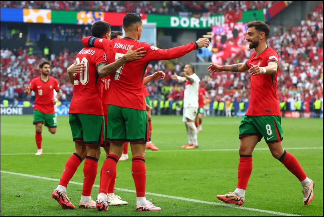 euro 2024 portugali spektakolare 3 gola per kualifikimin turqia inekzistente ne fushen e lojes video