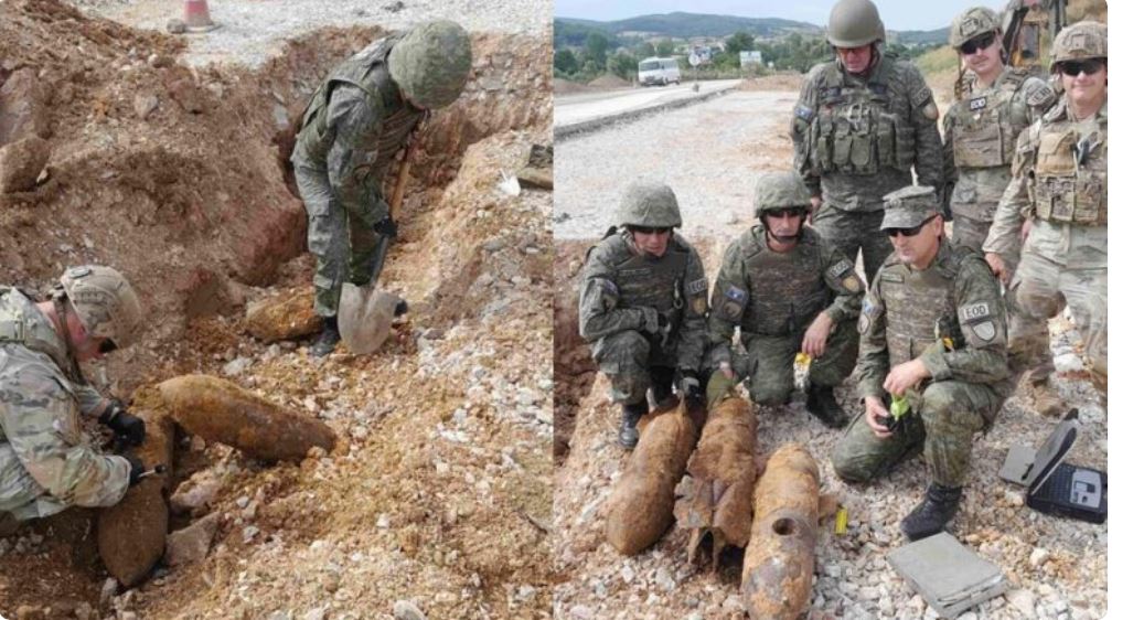 gjenden tre bomba 50 kilogrameshe nga lufta e dyte boterore ne kosove