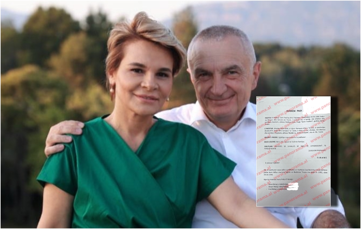 ilir meta drejt divorcit me monika kryemadhin zbardhet kerkese padia per zgjidhjen e marteses dokumenti