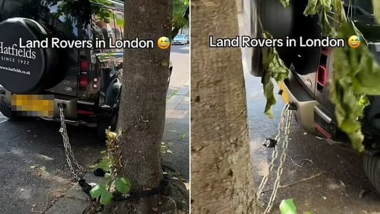 pronaret e land rover marrin masa ekstreme per ti ruajtur grabitesit bejne kerdine ne londer