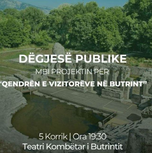 teatri kombetar i butrintit gafa ne poster nxit polemika reagon auron tare eshte teater antik