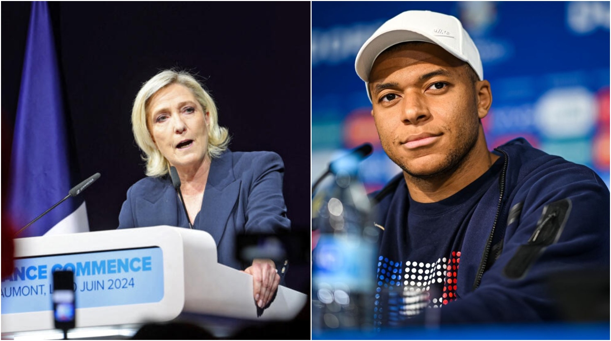 ekstremi i djathte kryeson ne zgjedhjet ne france futbollisti kylian mbappe kunder le pen nuk mund ta leme vendin ne duart e ketyre njerezve