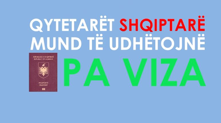 forcohet pasaporta shqiptare ministri i jashtem qytetaret mund te udhetojne pa viza ne 99 shtete se fundmi edhe ne