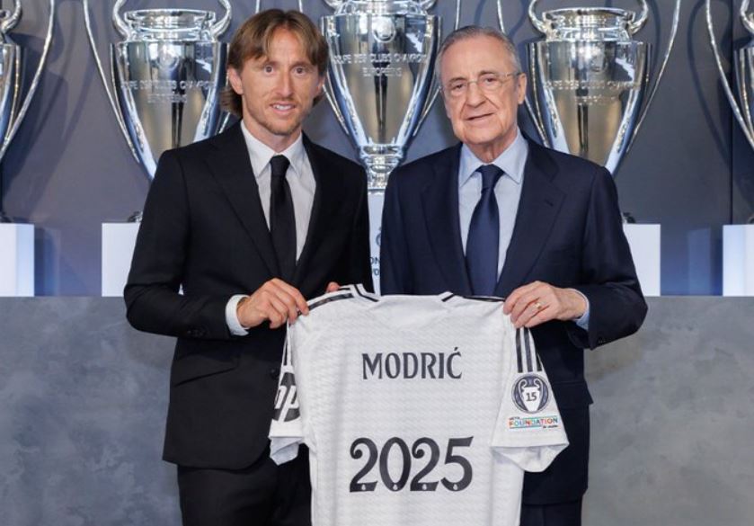 luka modric eshte madrilen deri ne 2025 en ja rekordet qe e presin kroatin