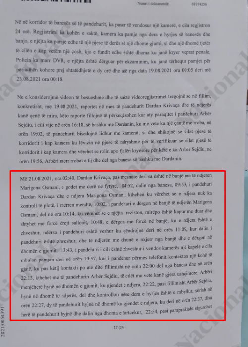 Përdhunoi Marigona Osmanin, e vrau dhe e braktisi në urgjencë së bashku me shokun e tij! Lihet në fuqi dënimi me burgim të përjetshëm për Dardan Krivaqën