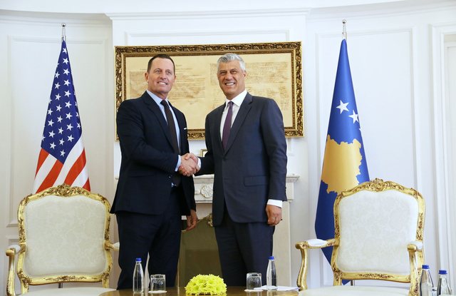 rrezimi i akuzes ndaj trump grenell ka ardhur koha te ndodhe e njejta gje me hashim thacin