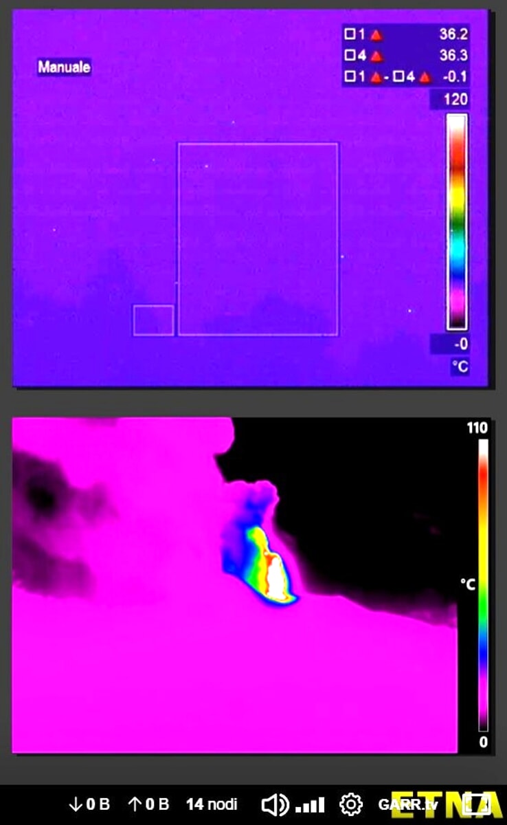 shperthimi i etna hiri mbi catania cfare po ndodh