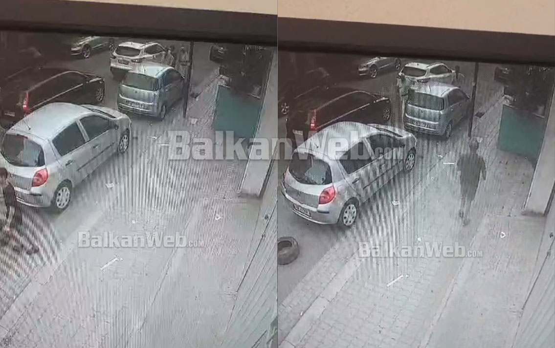 video autori e therret te makina dhe e qellon nga pas momenti kur plagoset i moshuari ne durres i biri agresori na kishte borxhe donte te merrte peng babain