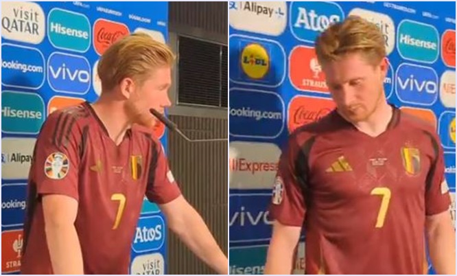 video budalla de bruyne nuk permbahet gazetari i permend gjeneraten e arte