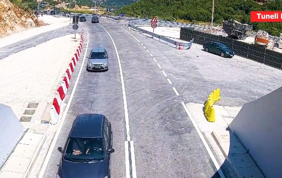 video hapja e tunelit te llogarase rama publikon shifrat deri me tani kane kaluar 41 mije automjete