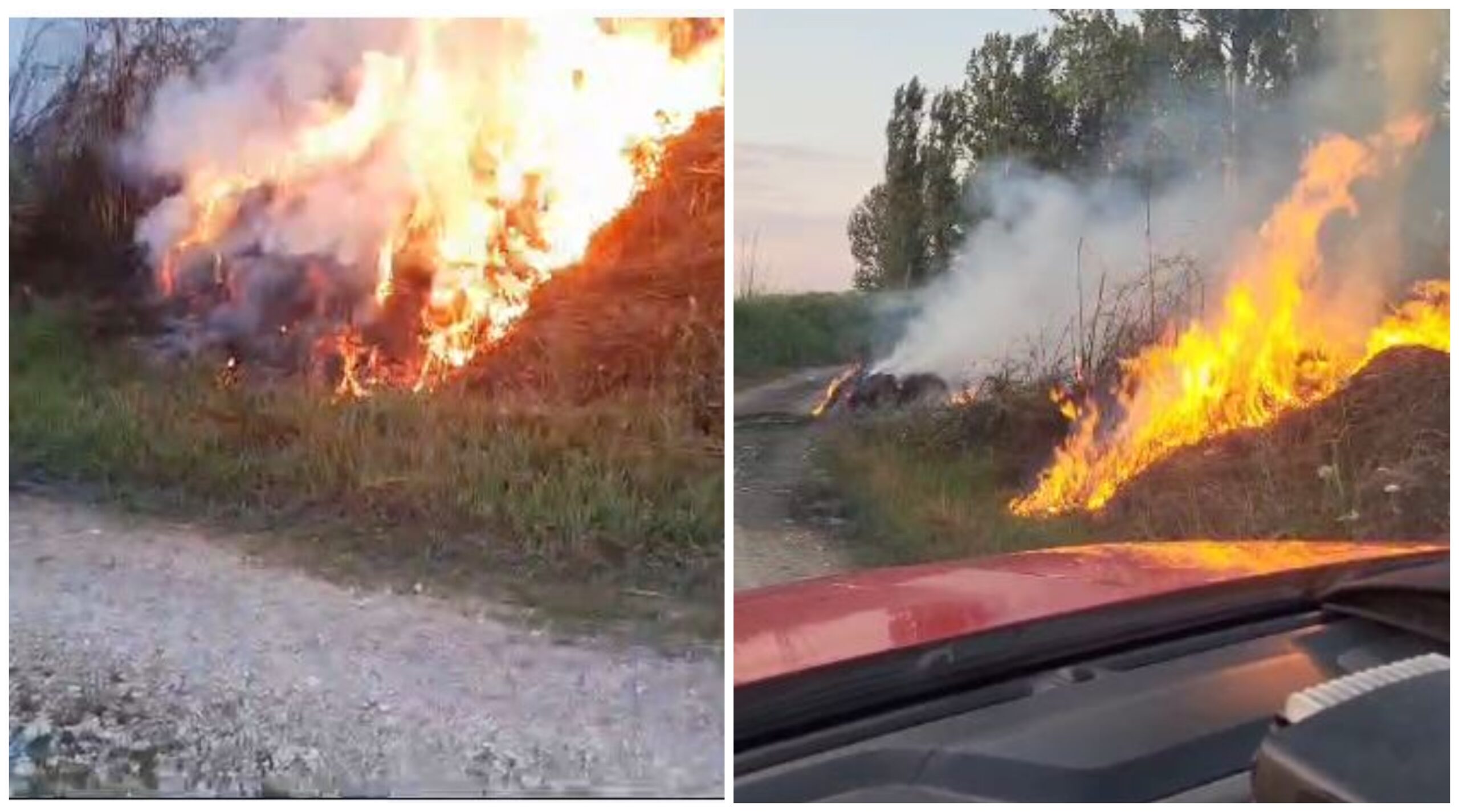 zjarr i qellimshem ne fshatin ramenice te beratit flaket vihen ne kontroll ne kohe nga forcat zjarrfikese scaled