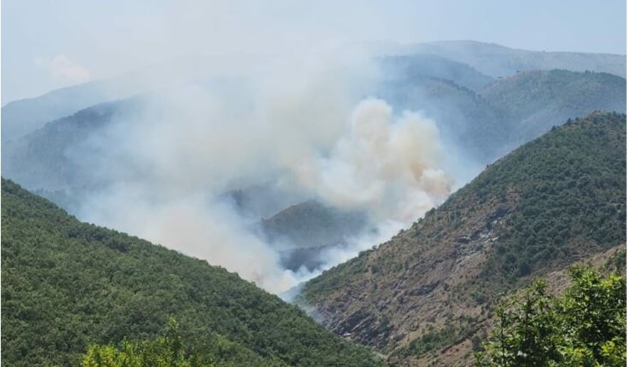 zjarr ne siperfaqet pyjore te karmes ne puke vijon aksioni per shuarjen e flakeve