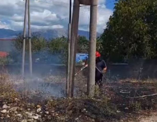 zjarr ne varrezat publike te gjirokastres cfare ndodhi