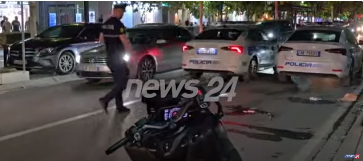 aksidenti ne vlore policia sqaron ngjarjen drejtuesi i motorit perplasi 20 vjecaren dhe te mituren ja si paraqitet gjendja e tyre