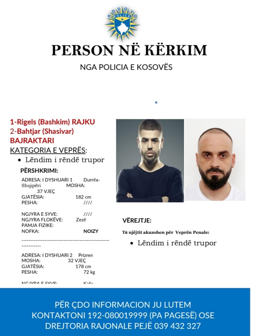 akuzohet se dhunoi personazhin e tiktok ut policia e kosoves kerkon ndihmen e qytetareve per arrestimin e noizy t