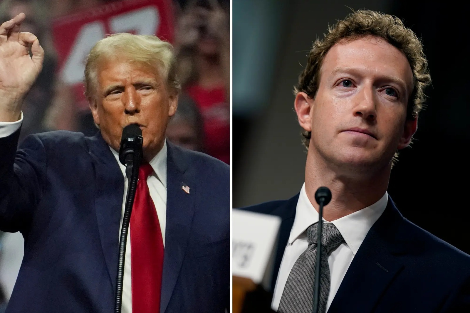 donald trump paralajmeron mark zuckerberg nese meta nderhyn ne zgjedhje do e kalosh pjesen tjeter te jetes ne burg