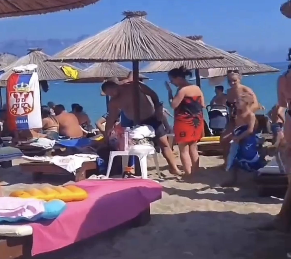 e paprecedente serbet perzene nga plazhi familjen shqiptare ja si provokohen