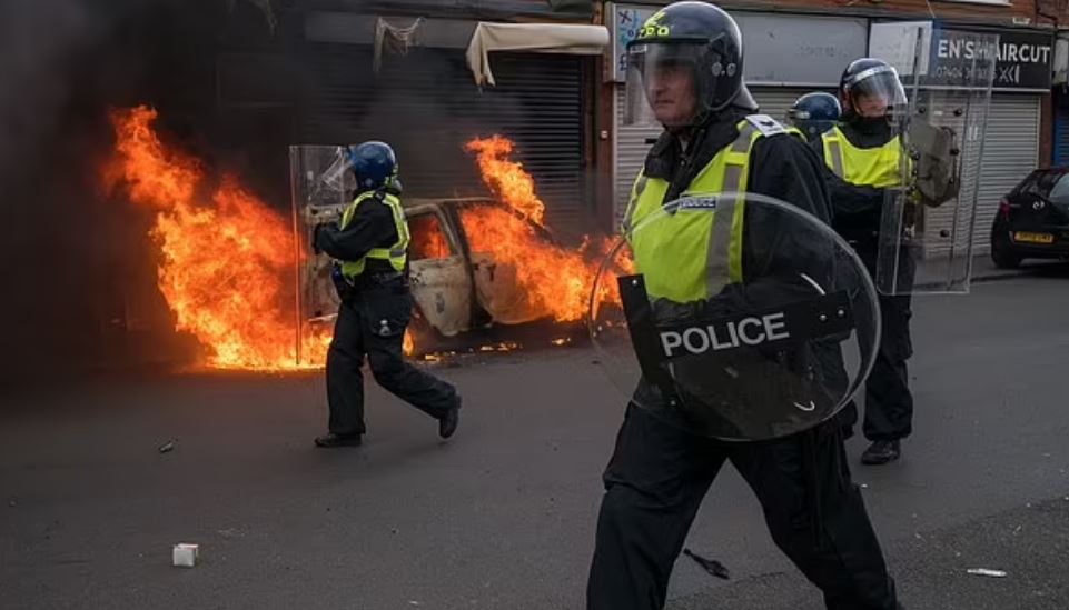 ju kam pritur protestat e dhunshme ne britani ja si po arrestohen ekstremistet video