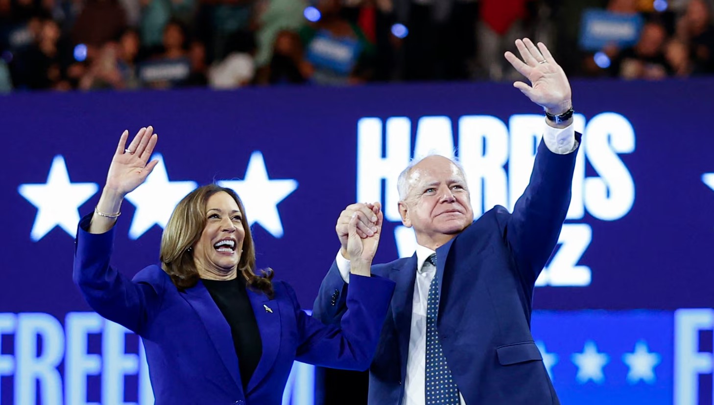 kamala harris dhe tim walz sot ne intervisten e pare te rendesishme televizive mundesite dhe rreziqet qe mund ti shkaktoje fushates elektorale