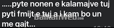 pyet femijet e tu a i kam bere te qajne zbardhet sms qe presidenti i klub iliria i dergoi dukes