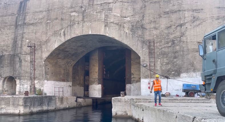 rama nxjerr pamjet nga hapja e tunelit nenujor te porto palermos do rijetezohen godinat e vjetra ushtarake dhe kalaja e ali pashes