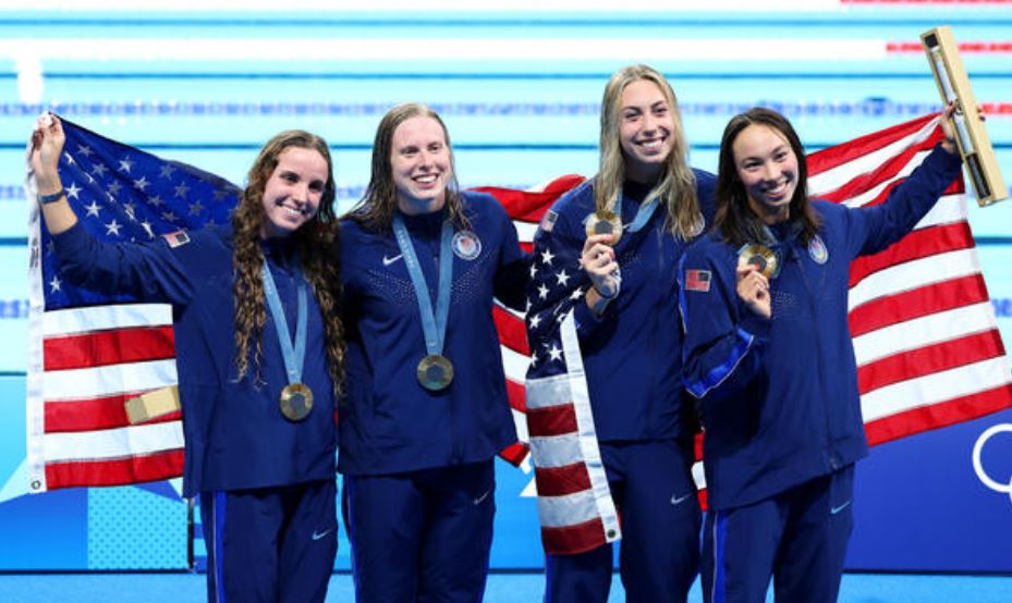 shkelqen usa medalje e arte dhe rekord ne not per femra