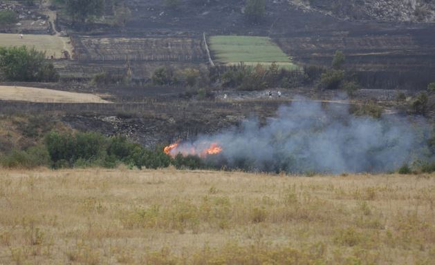 shuhen zjarret ne mallakaster 20 zjarrfikese vijojne ne terren ne rast riaktivizimi vatrash