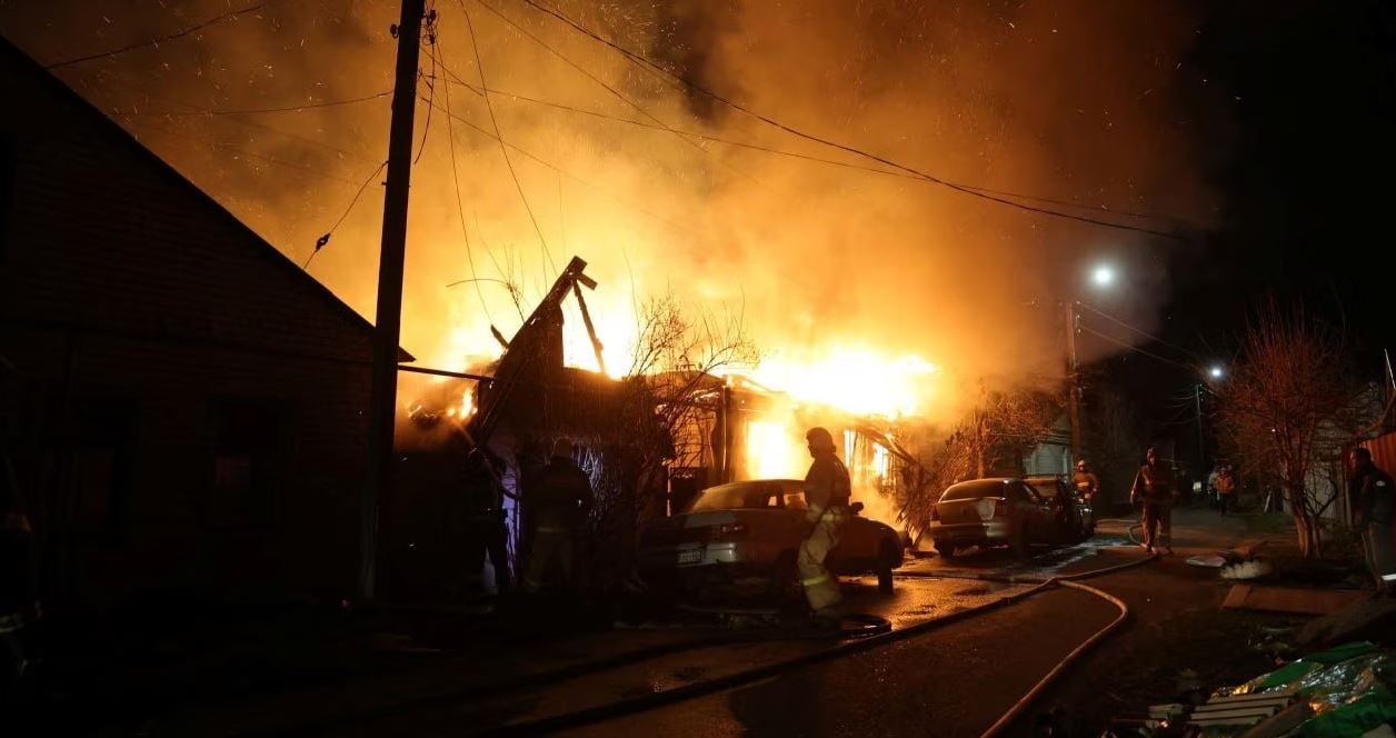 sulme me granata ne kursk raportohet per 5 te plagosur mes tyre 3 femije