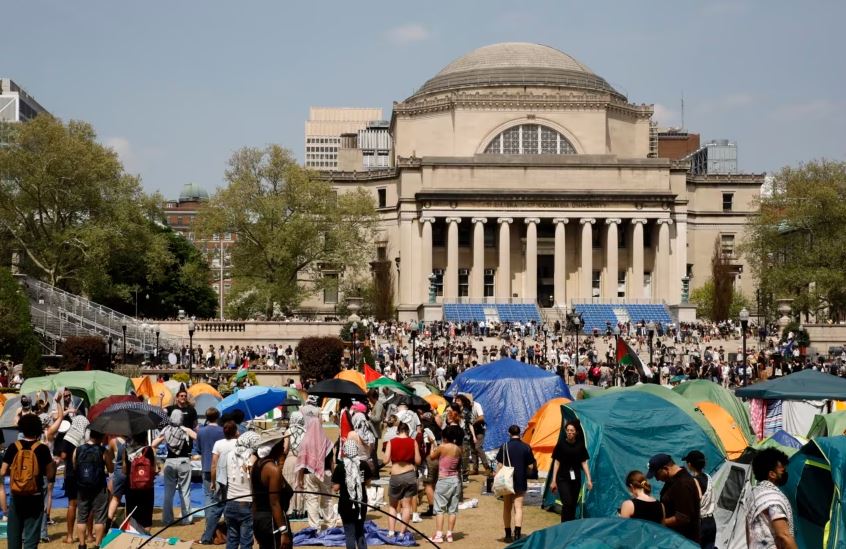 universitetet amerikane forcojne rregullat shpresojne te permbajne protestat kunder luftes