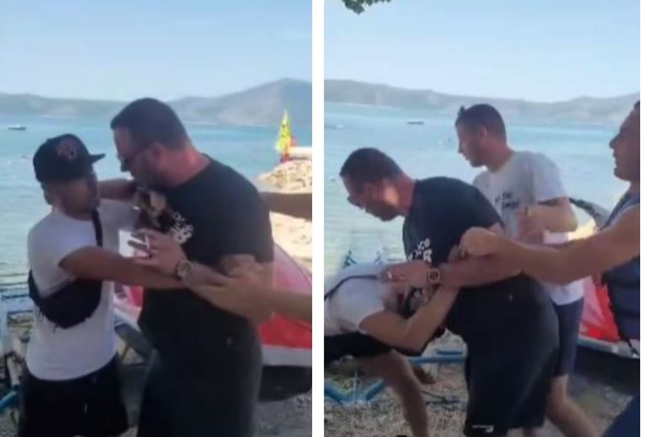 video u shfaqen ne perleshje fizike vasil bedini ne krah te biznesmenit te jet ski ja si ndodhi sherri tani jemi miq