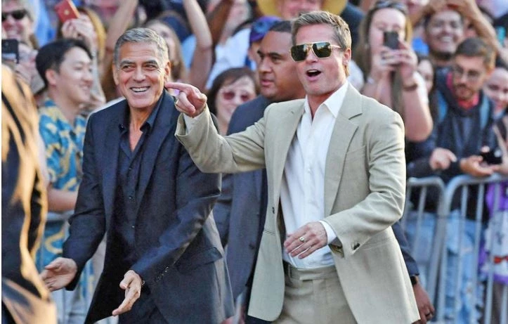 Clooney dhe Pitt tregojnë detaje për bashkëpunimin në filmin “Wolfs”