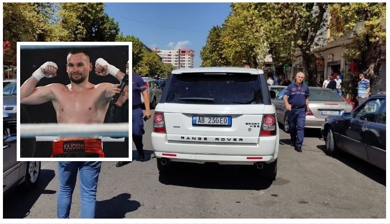 dinamika e atentatit ndaj boksierit autori qelloi 3 plumba drejt range rover dhe u largua me makine shenjestra arjon kajoshi braktisi mjetin e iku me vrap pas te shtenave