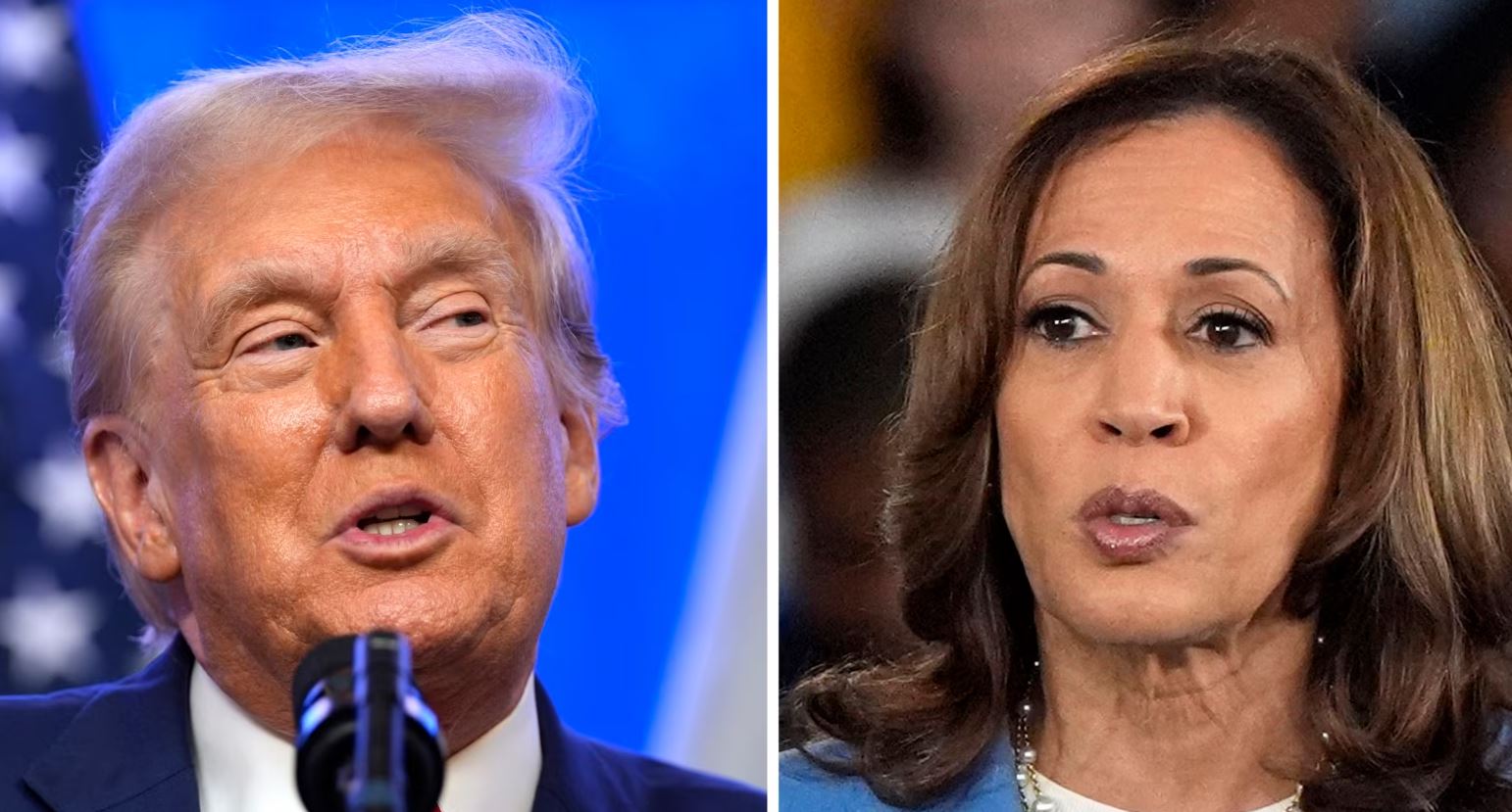 Garë e fortë për Shtëpinë e Bardhë/ Ja kush kryeson në sondazhin e fundit mes Trump dhe Kamala Harris