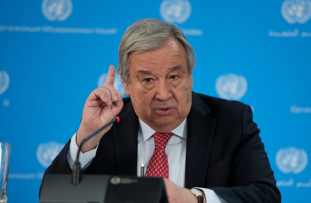 Guterres: Ajo që po ndodh në Gaza është e papranueshme