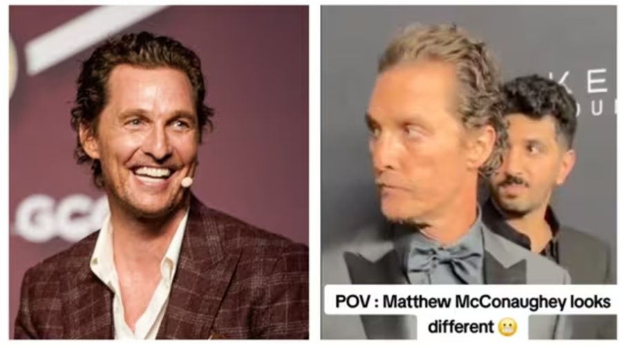 matthew mcconaughey nuk njihet ne paraqitjen e fundit fansat mendojne se ai seshte mire